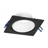 Rama spot Leo GU10 87X85mm, negru, Metsan