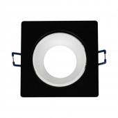 Rama spot Leo GU10 87X85mm, negru, Metsan
