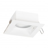 Rama spot Zara 1XGU10 100X90mm, alb, Metsan
