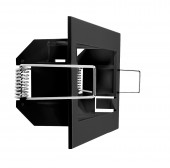 Recessed frame black for emergency luminaires design K9
