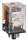 Releu brosabil, 11 pini, 3 CC, 230V c.a., 10A