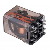Releu de putere 3CC 24Vc.c. 16A, capac normal AMP Faston 187