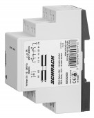 Releu de serviciu modular 12-240VAC/DC, 2CC, 2UH