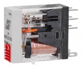 Releu industrial ingust, 2CC, 230V c.a., 5A, LED