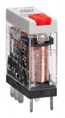 Releu industrial ingust, 2CC, 230V c.a., 5A, LED