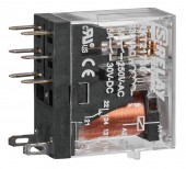 Releu industrial ingust, 2CC, 230Vc.a., 5A f glisier blocare