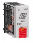 Releu industrial ingust, 2CC, 24V c.a., 5A, LED