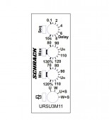 Releu monitorizare tensiune 3f fata de N, functie Min/Max