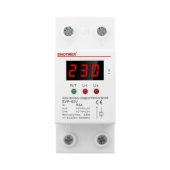 RELEU SIGURANTA DIGITALA DE PROTECTIE TENSIUNE 40A, RECUPERARE AUTOMATA, 230V, SVP-60V-40A