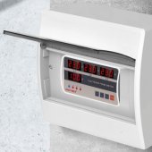 Releu tifazic cu comutare de faza, siguranta digitala reglabil 1-63A, recuperare automata