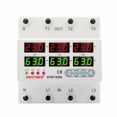 RELEU TRIFAZIC DIGITAL DE PROTECTIE TENSIUNE 380V, 1-63A, STVP-935-63A, REC. AUTOMATA
