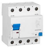 Residual current circuit breaker 63A, 4-pole, 100mA, type B