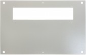 Roof panel for cable gland plate W=800 D=500mm