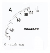 Scala 72*72mm, 100/200/5A, AC