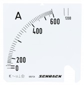 Scala 96*96mm, 600/1200/5A, AC