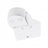 Senzor Miscare PT Alb 180° 1200W 2-12m IP65 - NOVELITE