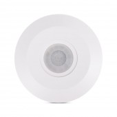 Senzor Miscare SLIM PT Alb 360° 2000W 16m IP40 - NOVELITE