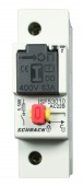 Separator cu fuzibile D02, 1 pol, 10A fix, complet