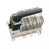 Separator de sarcina cu portfuzibili, 3 poli, M8, maner gri