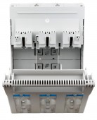 Separator NH2, 400A, 3P, pt. sistem 100mm, iesire sup./inf.