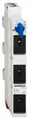 Separator vertical portfuz. D02,TYTAN R, 3 poli, 35A complet