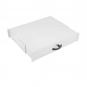Sertar tastatura si mouse, 19”, 2U, D=400, RAL7035