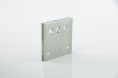 Set 3 buc eclise aluminiu + suruburi, 180x10mm pana la 3200A
