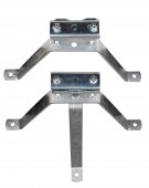 Set 30 cm. suporti montaj SAT, otel galvanizat la cald