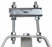 Set 30 cm. suporti montaj SAT, otel galvanizat la cald
