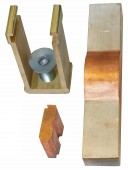 Set 3p pt.conexiune longitudinala, elastica