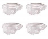 set 4 Lentile schimbabile Iluminare asimetrica