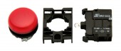 Set complet lampa semnalizare scund rosu 24V