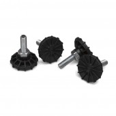 Set de nivel pentru dulapuri DT, 1 set= 4 picioare, M10
