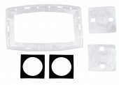 Set garnitura IP44 pt. 2 aparate