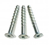 Set montaj pentru stalp de protectie, in podea, 3 suruburi