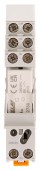 SET: PCB Relay, 2 CO, 8A, 230VAC, 5mm/Socket/Retaining clip