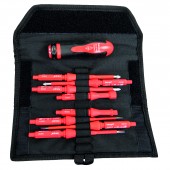 Set surubelnite izolate interschimbabile HAUPA „Vario“ 1000 V- 9 piese