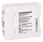 Single-phase Power Supply pulsing 230VAC/24VDC, 2.5A at 50°C