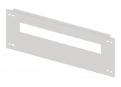 Slotted front plate 220mm G4 sheet steel, 18MW