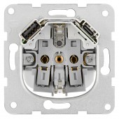 Socket outlet insert with USB type A+C, 3 A, silver