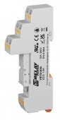 Socket with spring terminals, 5mm, logical arrangement