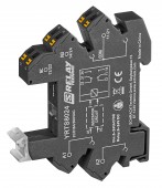 Soclu cu conex.elastice, ex.logica, 5mm, pt. relee RT 24VDC