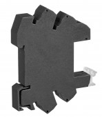 Soclu cu conex.elastice, ex.logica, 5mm, pt. relee RT 24VDC