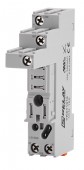 Soclu cu suruburi, borne dispuse logic, relee RXT 1 pol