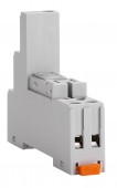 Soclu cu suruburi, borne dispuse logic, relee RXT 1 pol