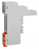 Soclu cu suruburi, borne dispuse logic, relee RXT 2 poli