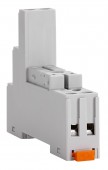 Soclu cu suruburi, borne dispuse logic, relee RXT 2 poli
