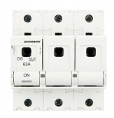 Soclu pentru portfuzibile D02, seria ARROW S, 3-poli, 63A