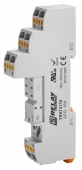 Soclu plug-in, borne dispuse logic, relee RXT 2 poli