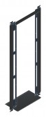 SORAX Air Separation Frame, W=800xH=2.000mm, RAL9005, 2x3 U